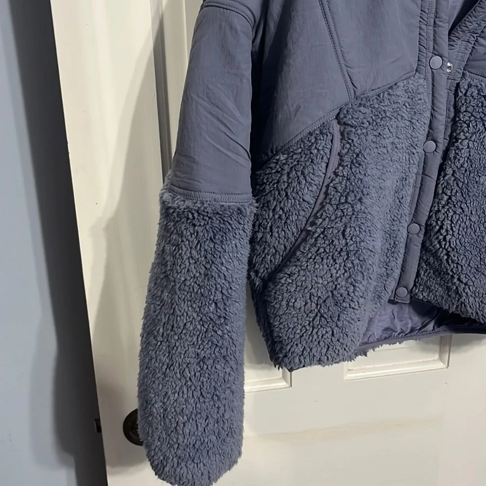 NWT Free People Adventure Awaits Fleece Jacket Size XS